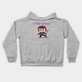 I Am Brave Kids Hoodie